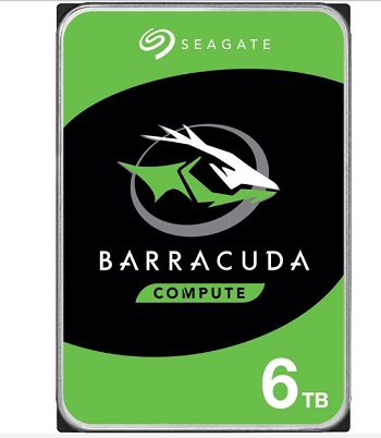 Seagate BarraCuda 6TB Hard Drive