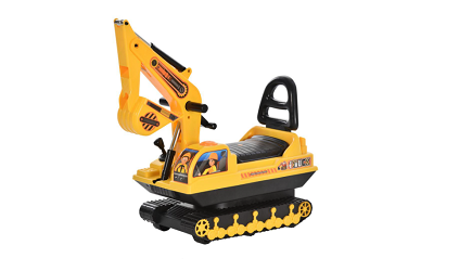 Qaba Ride On Excavator Toy Tractor