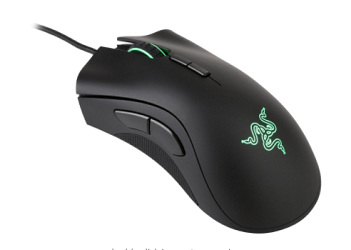 Razer DeathAdder Elite - Multi-Color Ergonomic Gaming Mouse